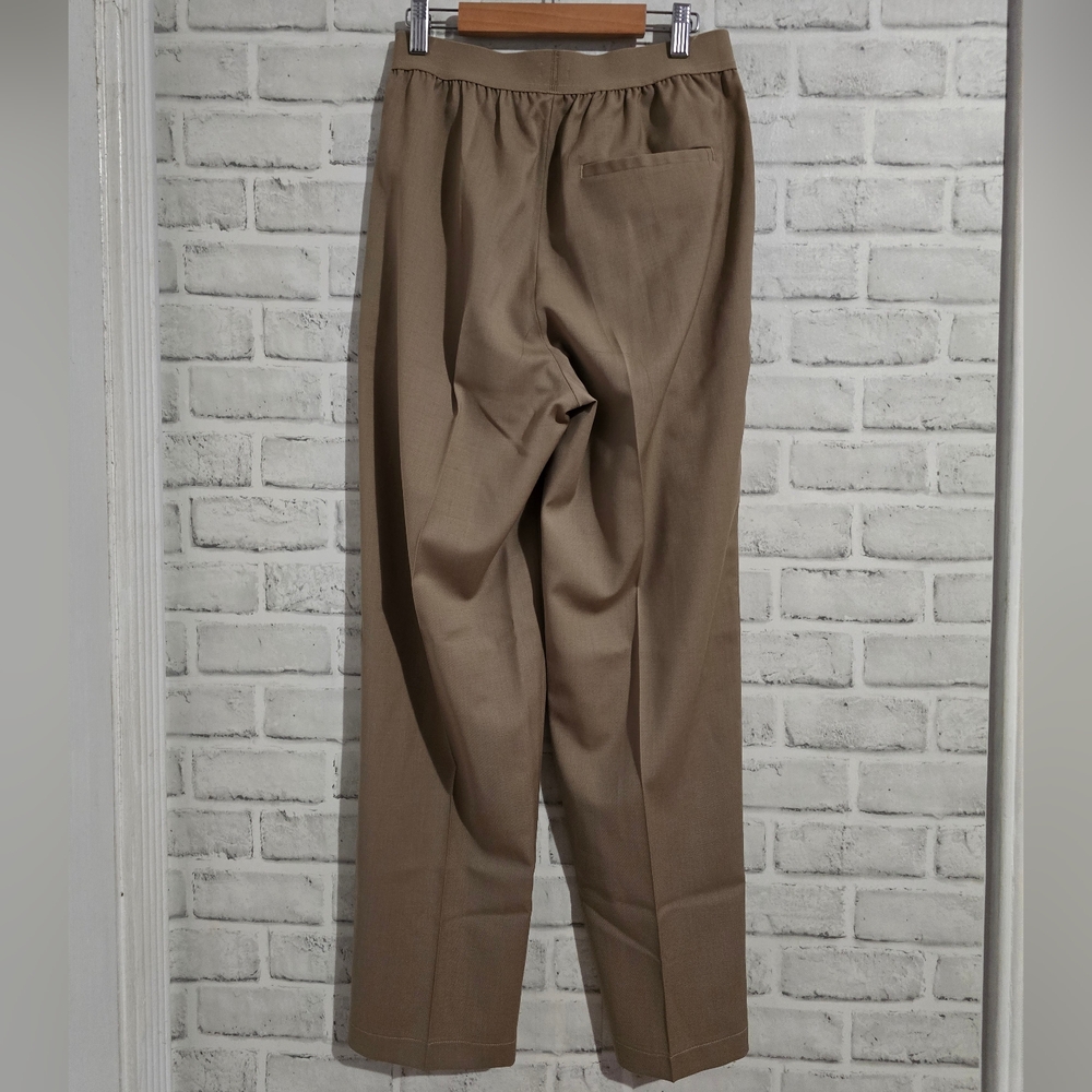 EUC Kule Francis Wool Pull On Trousers Tan‎ Size S - Picture 3 of 11